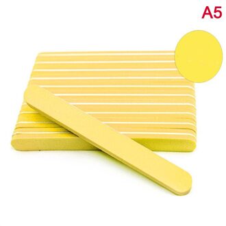 10 Stks/partij Professionele Nagelvijlen Nail Art Schuren Buffing Manicure Gereedschap A5