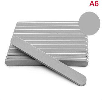 10 Stks/partij Professionele Nagelvijlen Nail Art Schuren Buffing Manicure Gereedschap A6