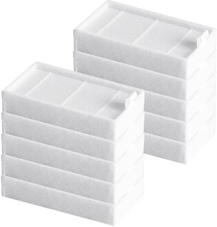 10 Stks/partij Robot Stofzuiger Hepa Filter Vervanging Voor Ilife Robot Stofzuiger, V3, V3S, v3S Pro, V5, V5S, V5S Pro