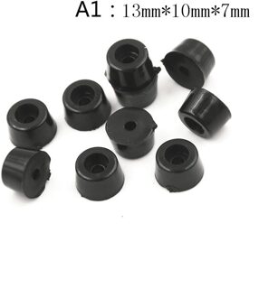 10 Stks/partij Rubber Meubilair Tafel Stoel Voeten Been Pads Tegel Floor Protectors 5 Maten A1