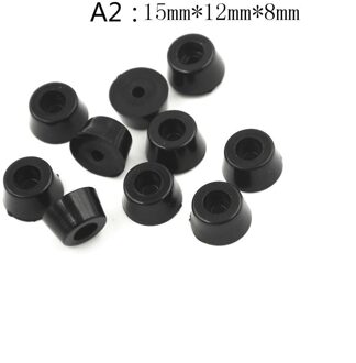 10 Stks/partij Rubber Meubilair Tafel Stoel Voeten Been Pads Tegel Floor Protectors 5 Maten A2