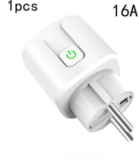 10 Stks/partij Smart Socket Plug Wifi Draadloze Afstandsbediening Socket Adapter En Uitschakelen Met Google Home Alexa Voice controle 1stk 16A