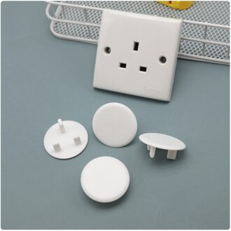 10 Stks/partij Uk Stopcontact Outlet Mains Plug Cover Baby Kind Veiligheid Protector Anti Elektrische Schokken Stekker Guard Cover Caps 10stk