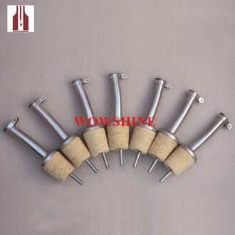 10 Stks/partij Wijn Schenker Olie Schenker Food Grade Kurk Pourers Rvs 304 Fles Schenker