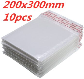 10 Stks/partij Wit Schuim Envelop Tas Verschillende Specificaties Mailers Padded Envelop Met Bubble Mailing Bag 200x300mm