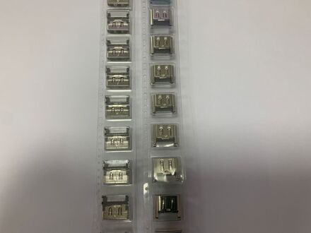 10 Stks/partij Zilver Oem Voor Ps4 Hdmi-Compatibele Poort Socket Interface Connector Cuh-1000 1100