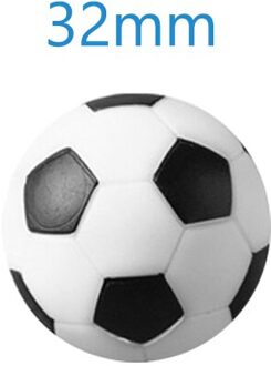 10 Stks/partijen Plastic Voetbaltafel Tafelvoetbal Bal Voetbal Mini Bal Tafel Game Accessoires 32Mm 36Mm 32mm (10stk)