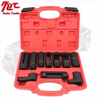 10 stks Sensor & Verzenden Unit Socket Set Zuurstof Sensor Socket Hand Tool Set