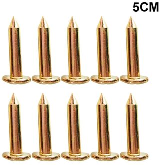 10 Stks/set 3/5/7/8/10Cm Landmeetkundige Stalen Nagels Survey Marker Grens Enquête Stake