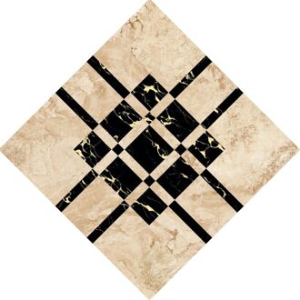 10 Stks/set 3D Keramische Tegel Stickers Zelfklevende Tegels Art Diagonaal Floor Stickers Thuis Woonkamer Keuken Decoratie zwart