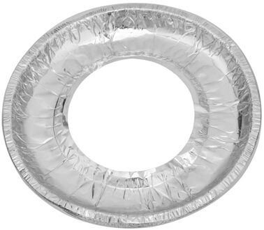 10 Stks/set Aluminiumfolie Gasfornuis Borstel Bescherming Pad Hittebestendig Anti-Fouling Kookplaat Brander Protector