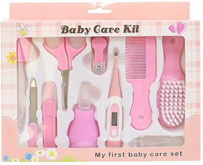 10 Stks/set Baby Nail Trimmer Gezondheidszorg Kit Gezondheidszorg Kit Draagbare Pasgeboren Baby Grooming Kit Nagelknipper Veiligheid Zorg Set