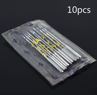 10 Stks/set Blind Naalden Goud Staart Multi-Size Side Opening Rvs Stopnaald Hand Naaien Naalden Borduurwerk Tool Diy naald 16