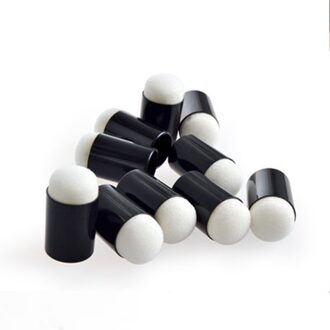 10 Stks/set Daubers Schilderen Craft Set Verf Tekening Spons Schuim Vinger Krijt Inkt Toepassen Krijt Inkten Kleuring Spons Duurzaam