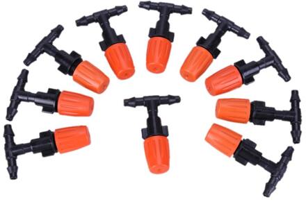 10 Stks/set Diy Micro Drip Irrigatie Plant Self Watering Kas Slang Sprinklers Tuin Water Sprinklers Kits