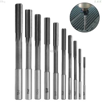10 Stks/set Hss Rechte Shank Gooien Ruimer Frees Tool 3-12 Mm M05