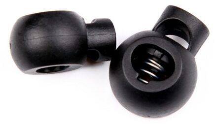 10 Stks/set Lente Stopper Plastic Ronde Toggle Antislip Mooie Stopper Cord Lock Voor Doeken Touw Gesp Pignose Gesp