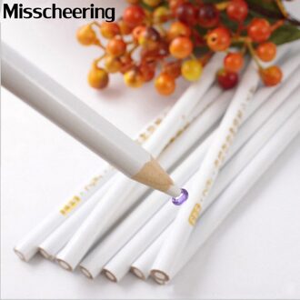 10 Stks/set Top Professionele Houten Puntjes Potloden Point Boor Pen Voor Nail Art Rhinestones Gems Picking Gereedschap