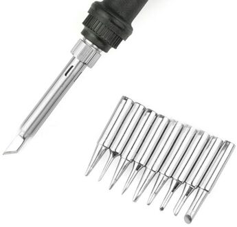 10 stks/set Vervanging Solderen Tips, 900M-T Serie, Soldeerbout Tips voor 900 M, 933,936,937,376,907,913,951, 898D, 852D +, 878A