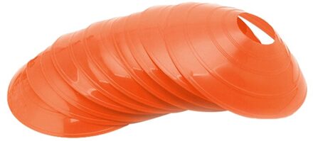 10 stks/set Voetbal Training Teken Schotel Druk Slip Kegels Marker Discs Marker Emmer PVC Sport Accessoires Q