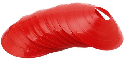 10 stks/set Voetbal Training Teken Schotel Druk Slip Kegels Marker Discs Marker Emmer PVC Sport Accessoires