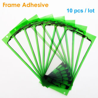 10 STKS voorgesneden Frame Plakband voor Samsung Galaxy S6 G920F G920 Lcd-scherm Bezel Behuizing Dubbele zijdig Dual Sticker