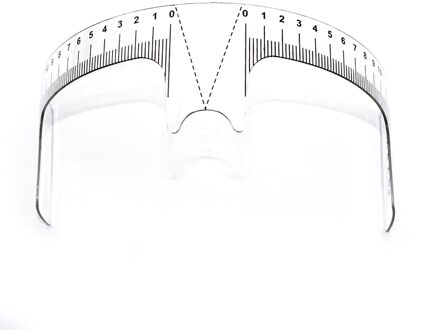 10 stks Wenkbrauw Grooming Stencil Shaper Heerser Maatregel Tool Make Herbruikbare Wenkbrauw Ruler Tool Maatregelen