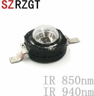 10 stks x 3 Watt 3 w High Power led 850nm 940nm Infrarood LED IR voor Nachtzicht