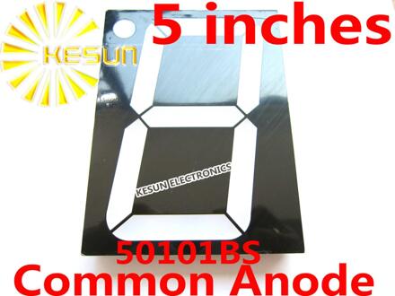 10 STKS x 5 inches Rode 50101BS 50101AS Gemeenschappelijke Anode/Kathode Enkele Digitale Buis LED Display Module Anode 50101BS