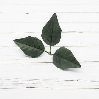 10 Stuk Kunstplanten Zijde Rose Blad Voor Home Decor Bruiloft Decoratieve Bloem Accessoires Kerst Groene Bladeren Diy