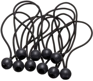10 Stukken Bal Bungee Loop Cord Weerbestendig Zeildoek Tent Fix Band