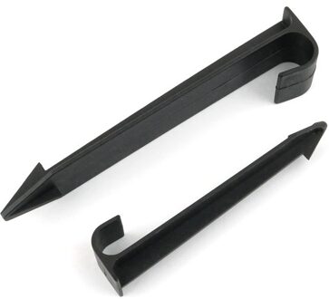 10 Stuks 16Mm 20Mm C Type Ondersteuning Stake Plastic Haak Vaste Stem Voor Beveiligen Leidingen Water Slang Irrigatie systeem