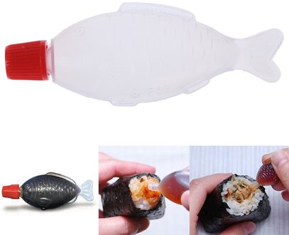 10 Stuks 4Ml Vis Saus Fles Sushi Tool Specerij Mosterd Dispenser Saus Azijn Olie Ketchup Jus Cruet Keuken Gadgets