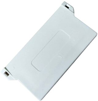 10 Stuks 89Mm Bodemplaat Voor Verticale Blind Draagbare Onderkant Gewichten Latten Verticale Blind Fittings Roller Accessoires (Whi