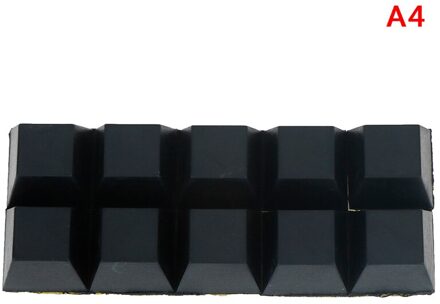 10 Stuks Audio Speaker Zelfklevende Versterker Schokdemper Voeten Pad Trillingen Absorptie Rubber Anti-Shock 20x20 thick 14mm