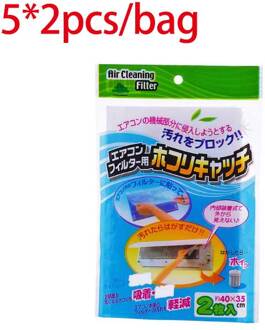 10 Stuks Cuttable Airconditioner Filter Papers Netto Reiniging Zuivering Airconditioner Onderdelen Luchtreiniger Stof Filter 10stk