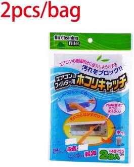 10 Stuks Cuttable Airconditioner Filter Papers Netto Reiniging Zuivering Airconditioner Onderdelen Luchtreiniger Stof Filter 2stk