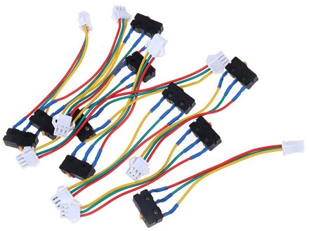 10 Stuks Gas Boiler Micro Schakelaar Drie Draden Kleine On-Off Controle Zonder Splinter