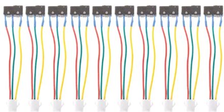 10 Stuks Gas Boiler Mini Schakelaar Drie Draden Kleine On-Off Controle Zonder Splinter U1JE