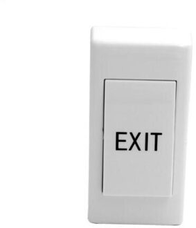 10 Stuks Gemonteerd Exit Met Bottom Mini Deur Release Push Exit Deur Gebruikt Voor Toegangscontrole Systeem