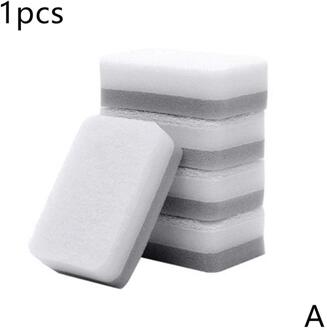 10 Stuks Home Dubbelzijdig Spons Schuursponsje Sponzen Cleaning Schuren Huishouden Rechthoek Gereedschap Vormige Pan 10stk A