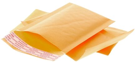 10 stuks Kraft Bubble Mailers Geel Padded Mailing Zakken Papieren Enveloppen L41E
