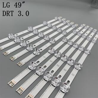 10 Stuks Led Strip Lg Innotek Drt 3.0 49 "A/B 49LB5500 49LB550V 49LB5550 6916L-1944A 6916L-1945A 6916l-1788A 6916l-1789A