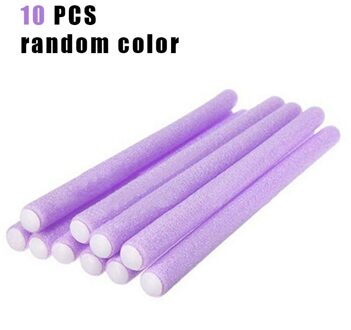 10 Stuks Lot Curler Makers Soft Foam Twist Krullen Diy Styling Hair Rollers Tool Vrouwen Accessoires