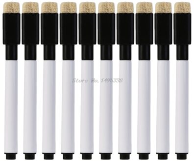 10 Stuks Magnetische Whiteboard Pen Uitwisbare Marker Kantoor School Briefpapier Leveringen Rental &