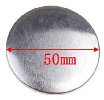 10 Stuks Metalen Diy Ambachten Materialen Plastic Metal Blank Badge Pin Button Parts Benodigdheden Voor Kleding Badge Button Maker 37-58Mm 50mm