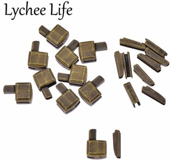 10 Stuks Metalen Reparatie Rits Stopper Zink 8 # Lichtmetalen Rits Vergrendelingen Diy Handgemaakte Naaien Kleding Levert Ritsen Voor Naaien kleding 2