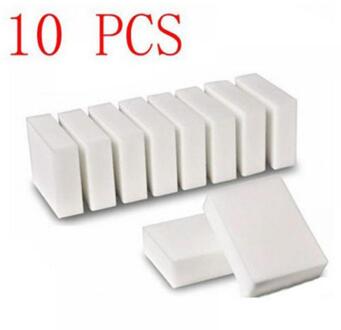 10 Stuks Multi-Functionele Keuken Scrubber Cleaner Magic Foam Melamine Gum Cleaner Brush Keuken Schoonmaakproducten Gereedschappen