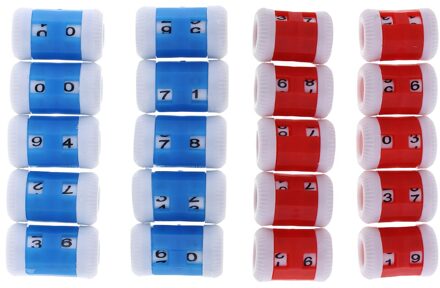 10 Stuks Nuttig Knit Teller Breien Gehaakte Stitch Marker Rij Counter Voor Diy Craft-Kleine/Grote Beschikbaar groot