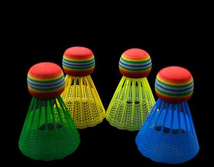 10 Stuks Nylon Bal Met Transparante Indoor Regenboog Hoofd Praktijk Outdoor Duurzaam Training Entertainment Draagbare Game Sport